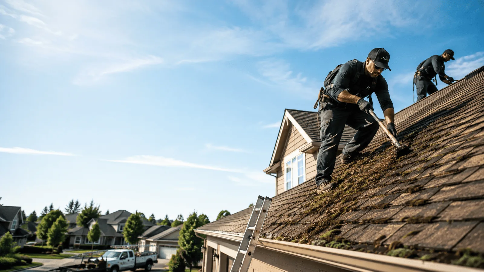 Roof Moss Removal in Pearcy, AR near me